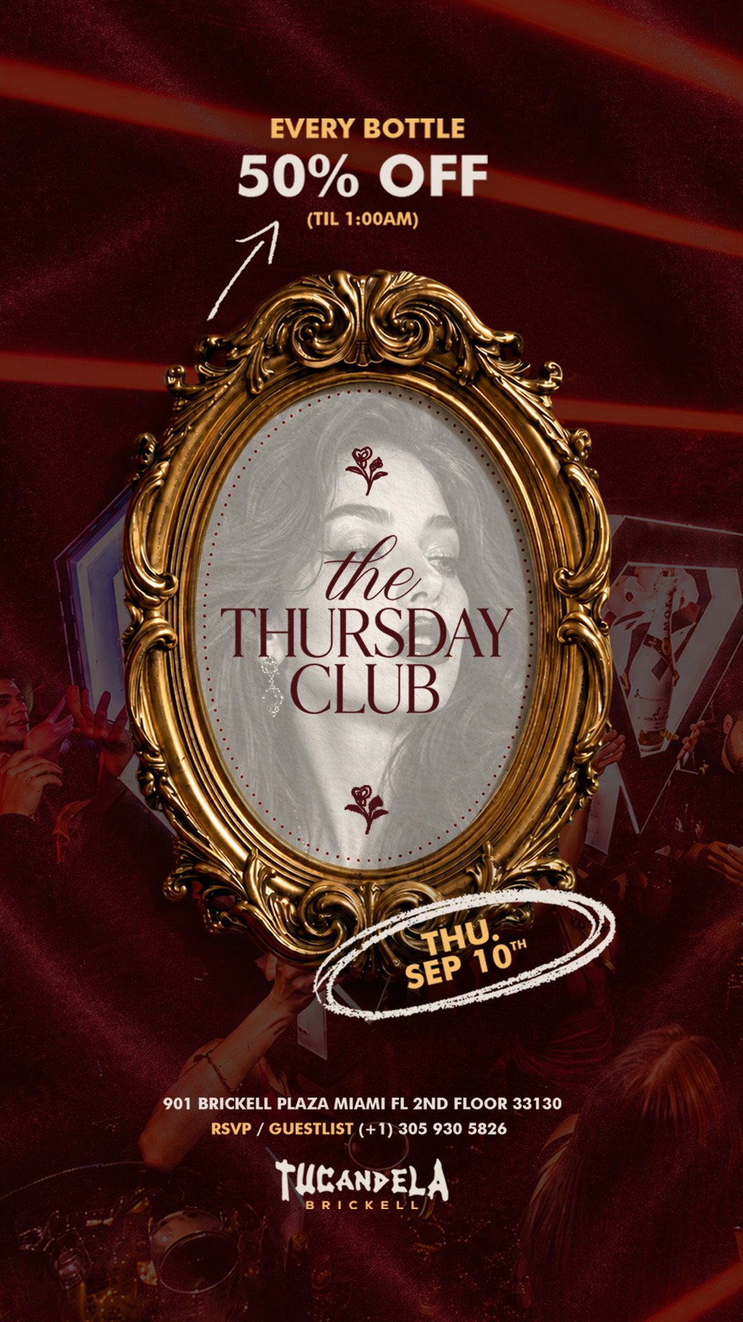 The Thursday Club · Jueves en TuCandela Brickell